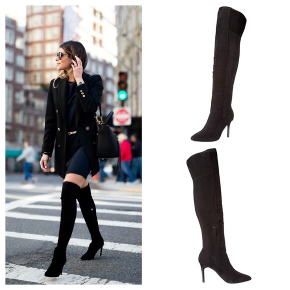 Cole Haan Emilee Over the Knee Suede Boots